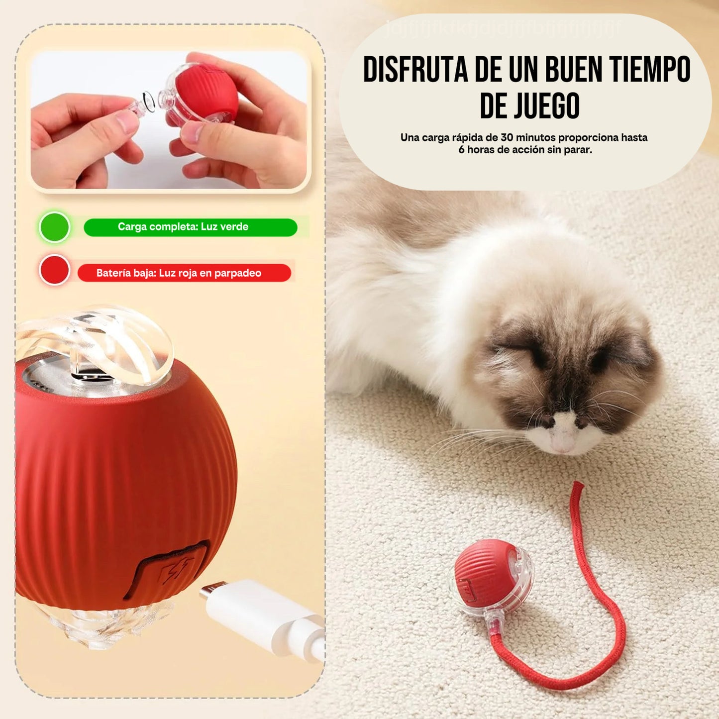 Juguete Pelota Interactiva