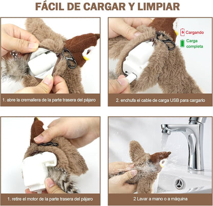 Pájaro Volador Interactivo