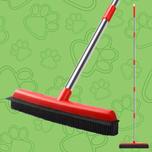 Escoba de Goma con Mango largo
